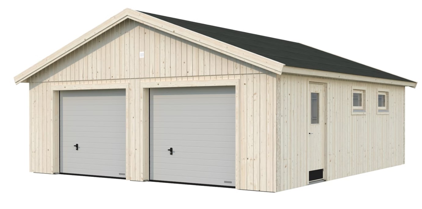 Doppel-Garage Andre 44.7 m² mit Sektionaltor
