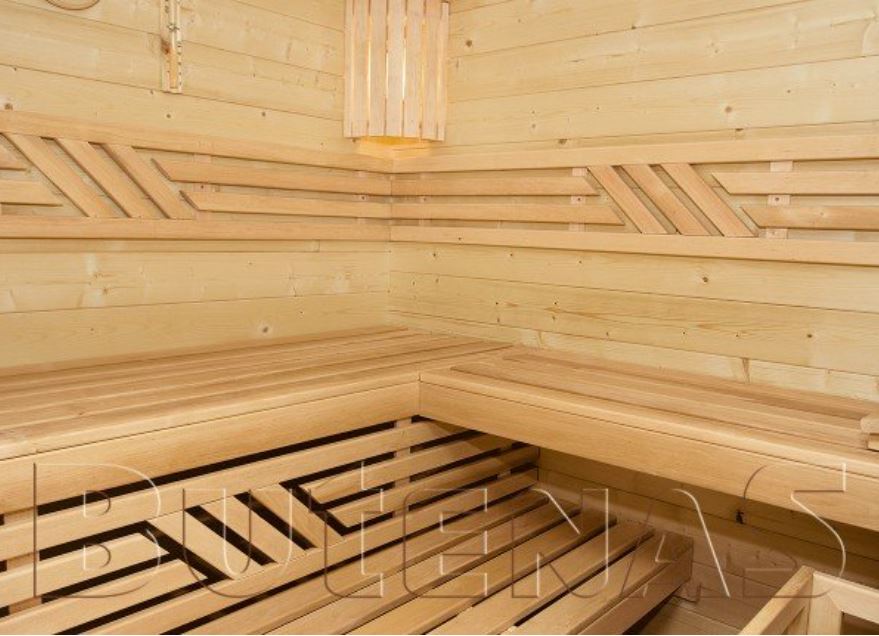 Exklusiv Blockhaus-Sauna HEIDE