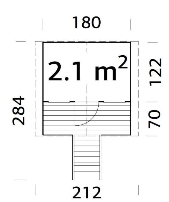 Spielhaus Toby 2.1